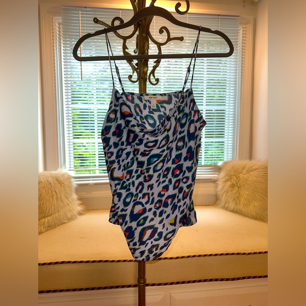 Nine West cowl neck tank top. Size S
